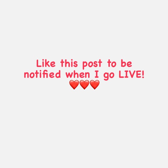 Live sale notification post! - Picture 1 of 1